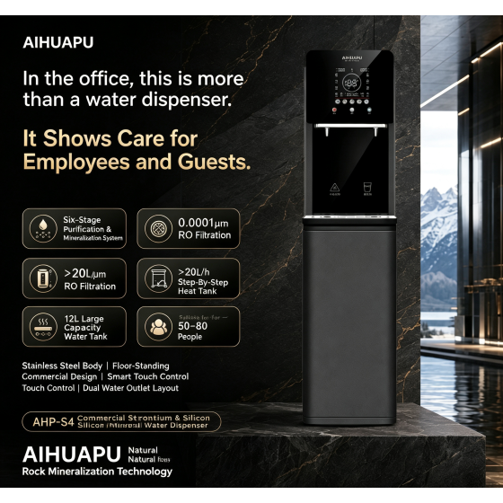 Aihuapu AHP-S4 Commercial Strontium Hydrogen Silicon Mineral Water Purifier